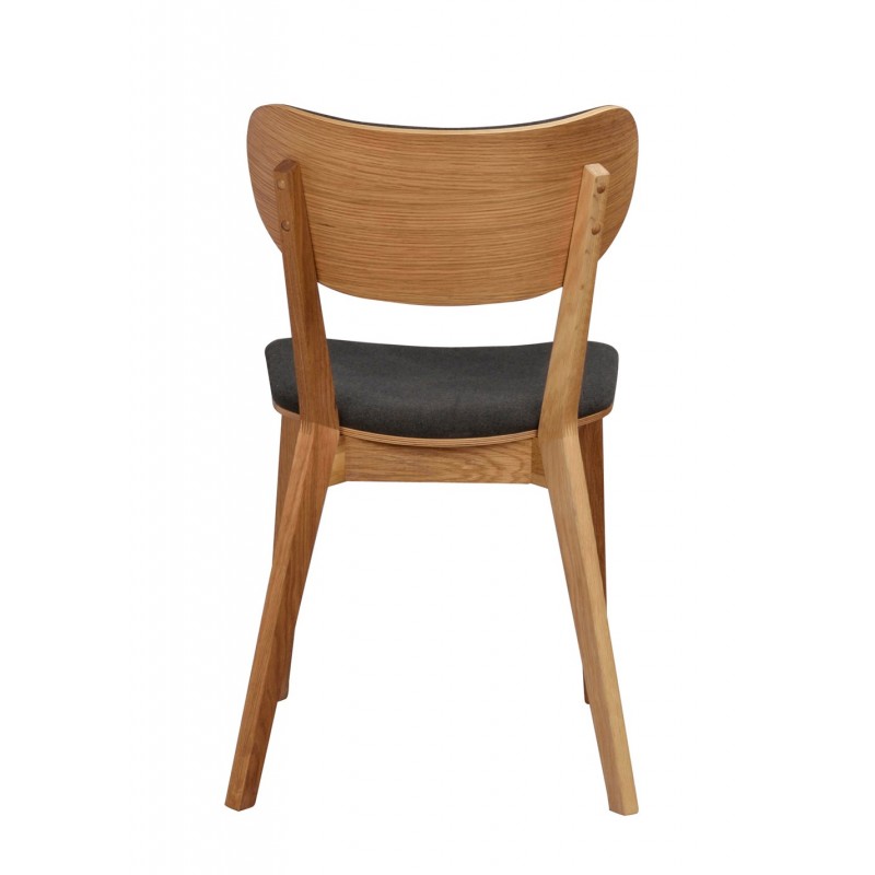 RO Kato Chair Oak/Dark Grey